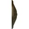 Ekena Millwork Brontes Ceiling Medallion (Fits Canopies up to 3 5/8"), Hand-Painted Green Gold, 25 1/2"OD x 5 1/2"P CM25BRGGS - alternate 2